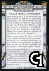 Magnus Retreats to Prospero